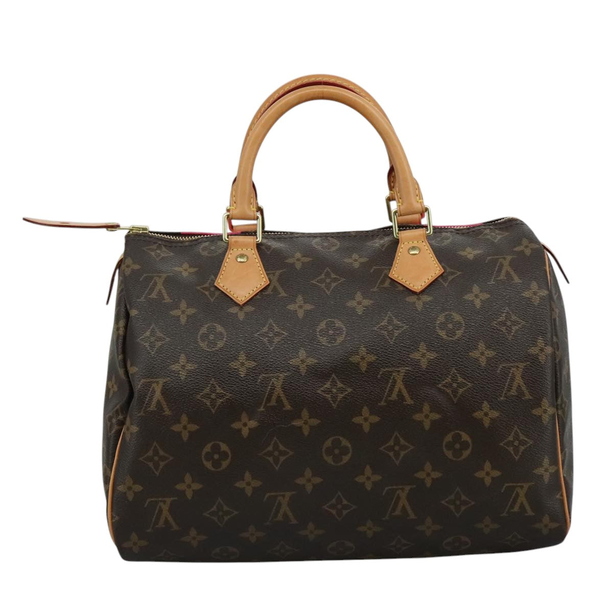 LOUIS VUITTON Monogram V Line Speedy 30 Hand Bag M41533 LV Auth 105968SAV