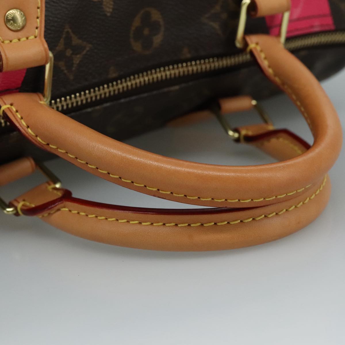 LOUIS VUITTON Monogram V Line Speedy 30 Hand Bag M41533 LV Auth 105968SAV