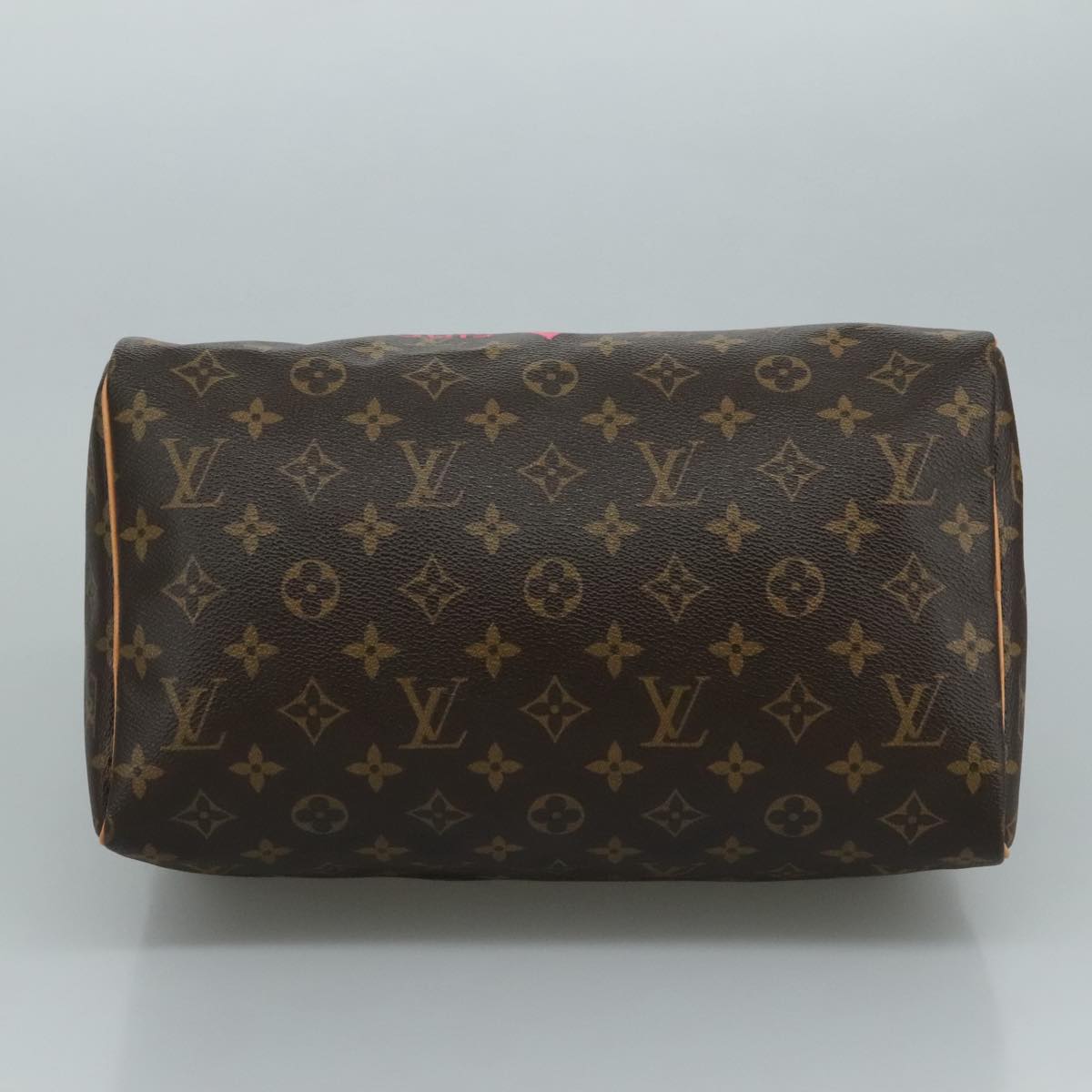 LOUIS VUITTON Monogram V Line Speedy 30 Hand Bag M41533 LV Auth 105968SAV