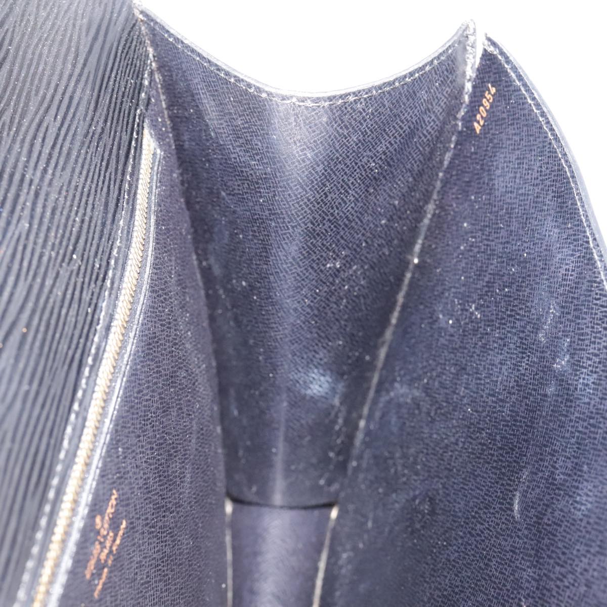 LOUIS VUITTON Epi Monceau 28 Hand Bag Black M52122 LV Auth 106088