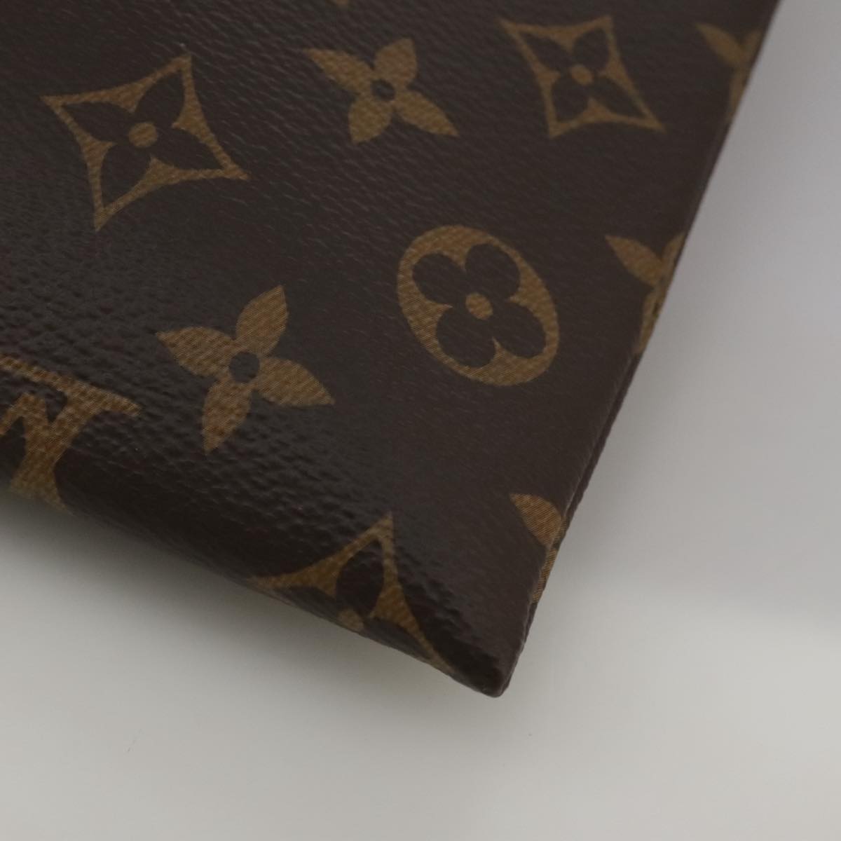 LOUIS VUITTON Monogram Solar Powered Ray Pochette A4 Bag M44484 LV Auth 106264A