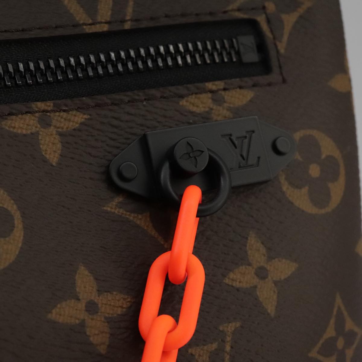 LOUIS VUITTON Monogram Solar Powered Ray Pochette A4 Bag M44484 LV Auth 106264SAM