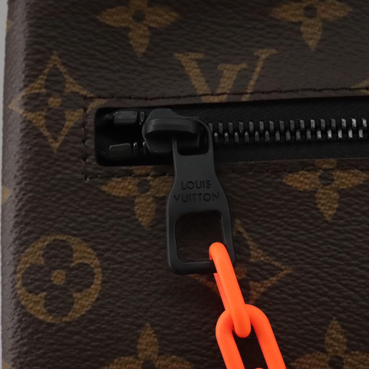 LOUIS VUITTON Monogram Solar Powered Ray Pochette A4 Bag M44484 LV Auth 106264A