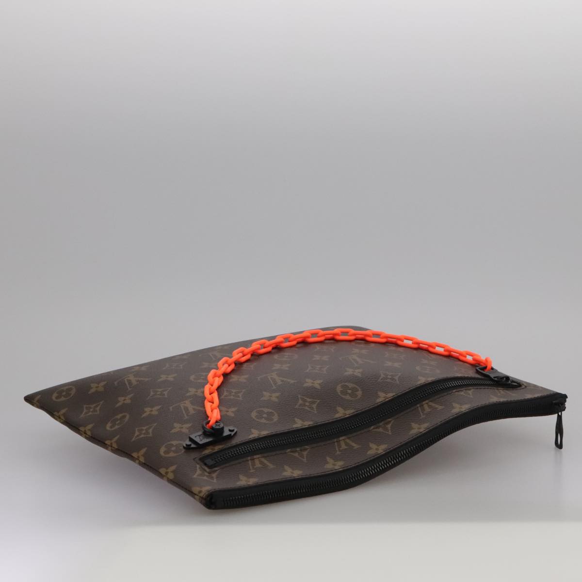 LOUIS VUITTON Monogram Solar Powered Ray Pochette A4 Bag M44484 LV Auth 106264SAM