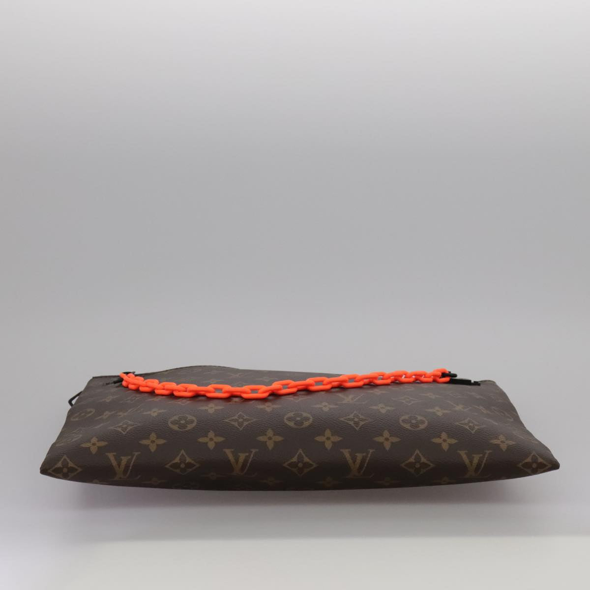 LOUIS VUITTON Monogram Solar Powered Ray Pochette A4 Bag M44484 LV Auth 106264A