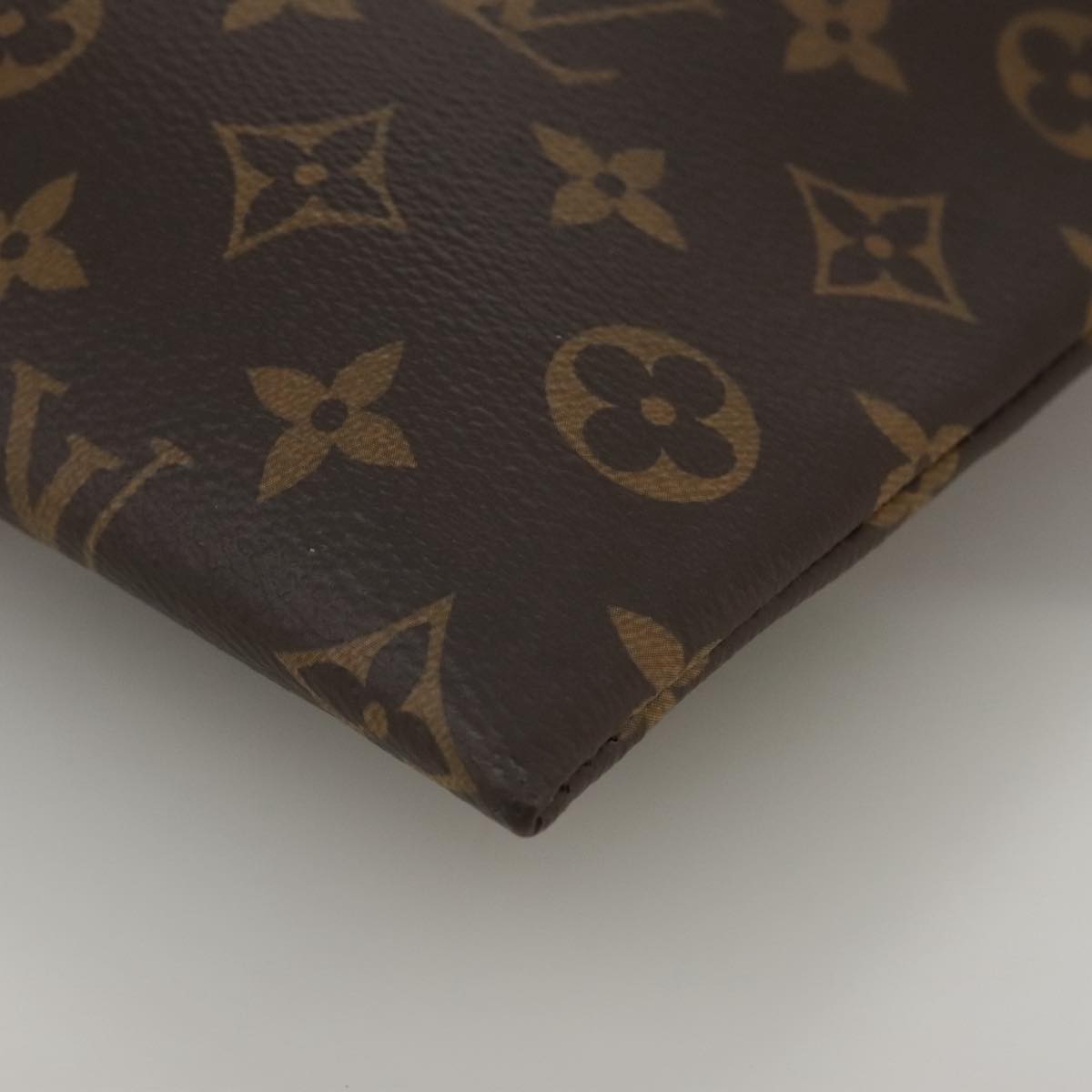 LOUIS VUITTON Monogram Solar Powered Ray Pochette A4 Bag M44484 LV Auth 106264A