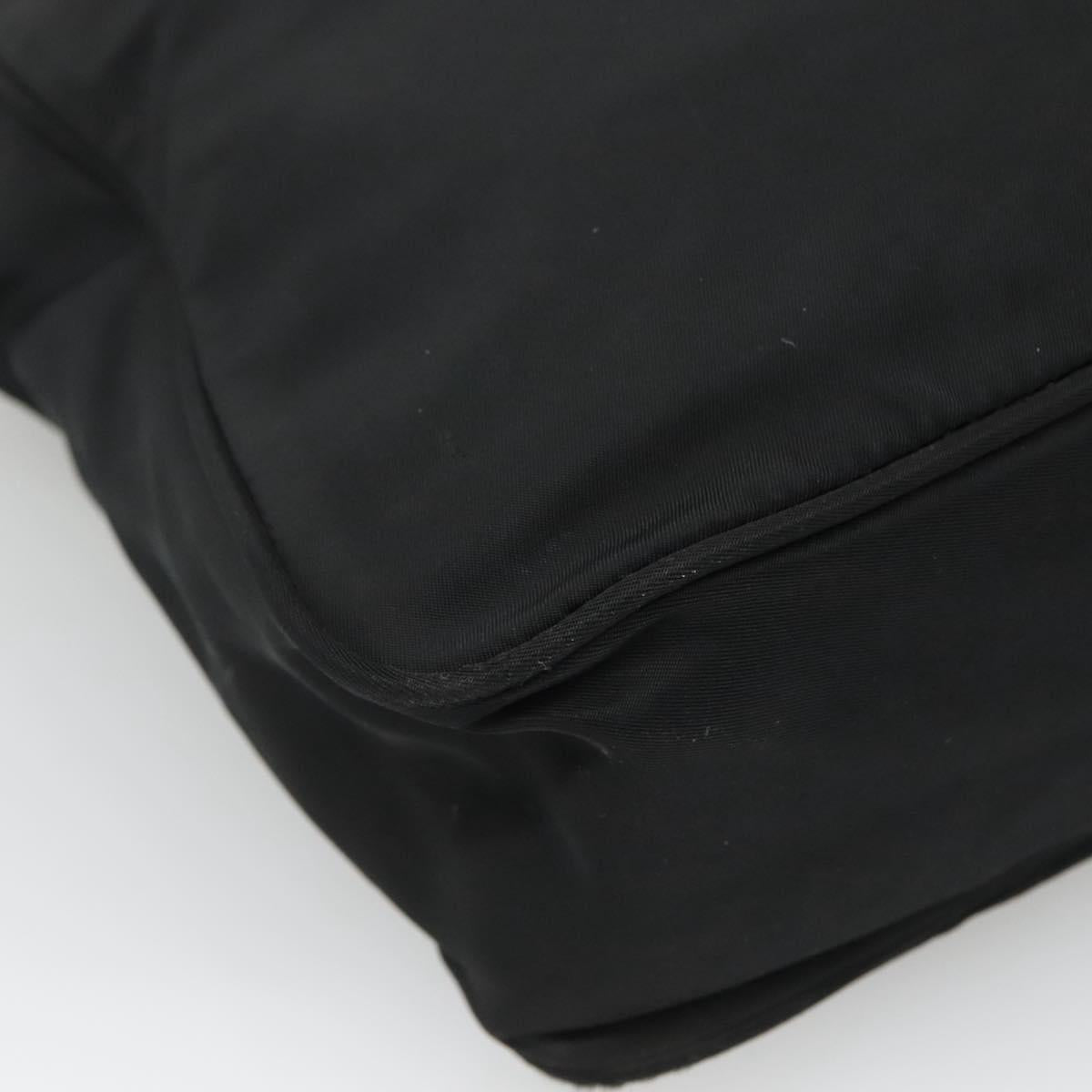 PRADA Shoulder Bag Nylon Black Auth 106791