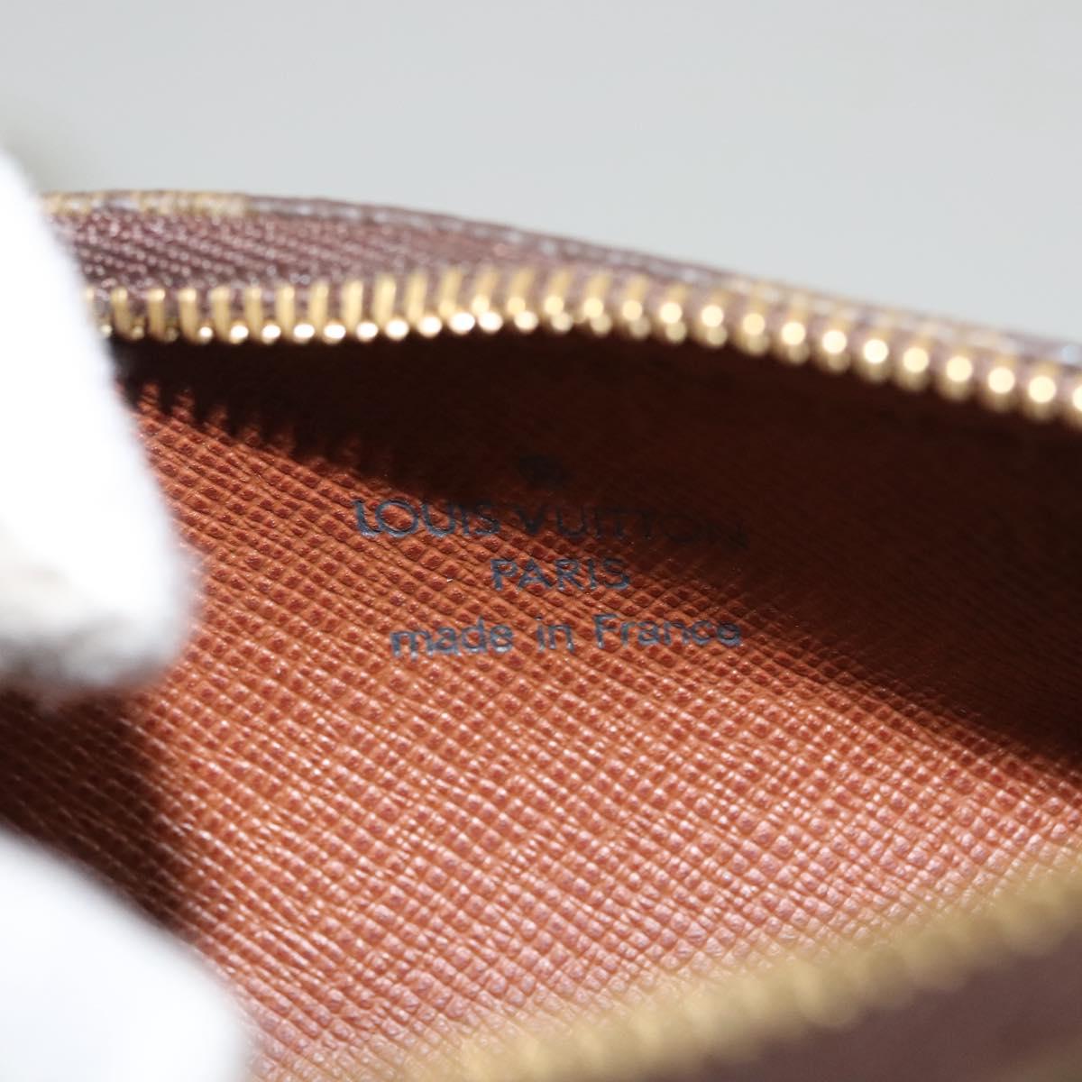 LOUIS VUITTON Monogram Papillon Pouch LV Auth 106793