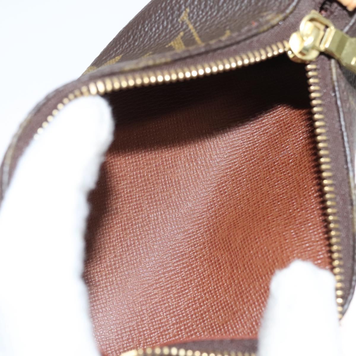 LOUIS VUITTON Monogram Papillon Pouch LV Auth 106793