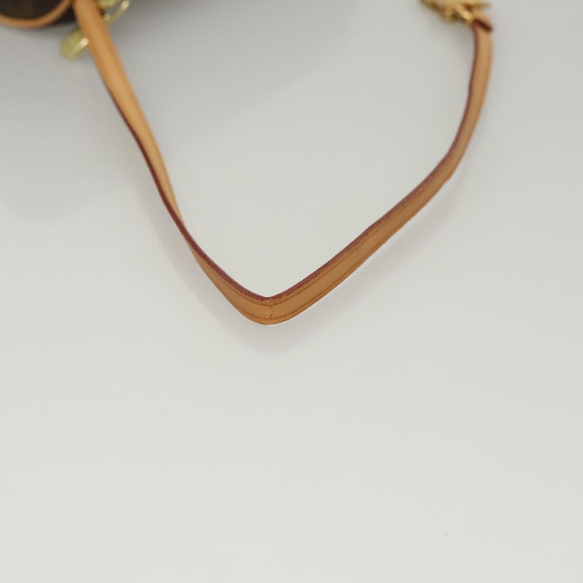 LOUIS VUITTON Monogram Papillon Pouch LV Auth 106793