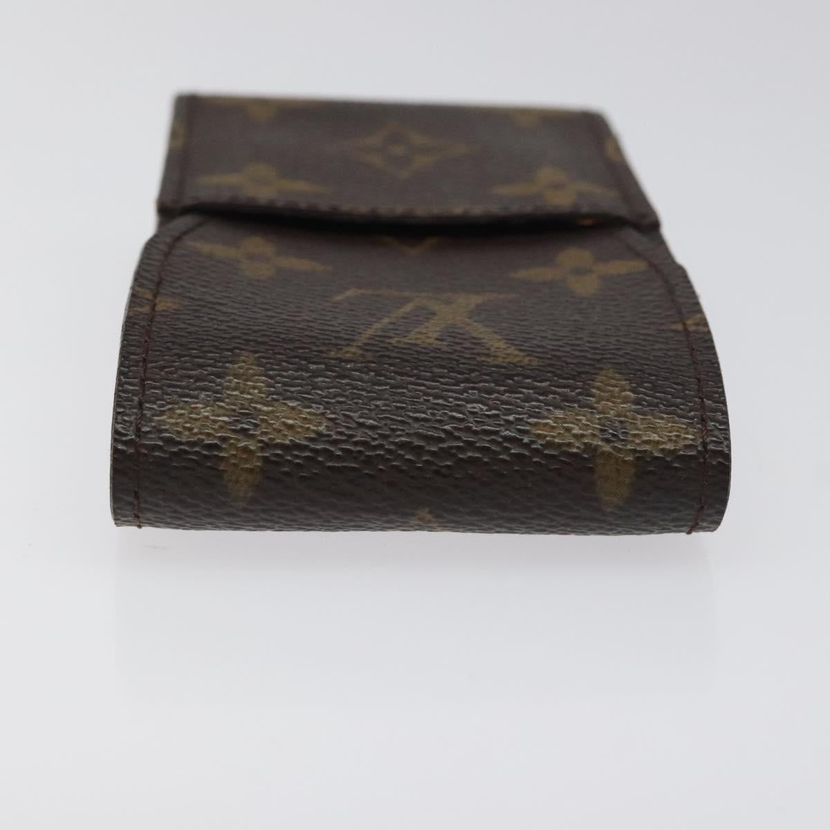 LOUIS VUITTON Monogram Etui cigarette Cigarette Case M63024 LV Auth 106794
