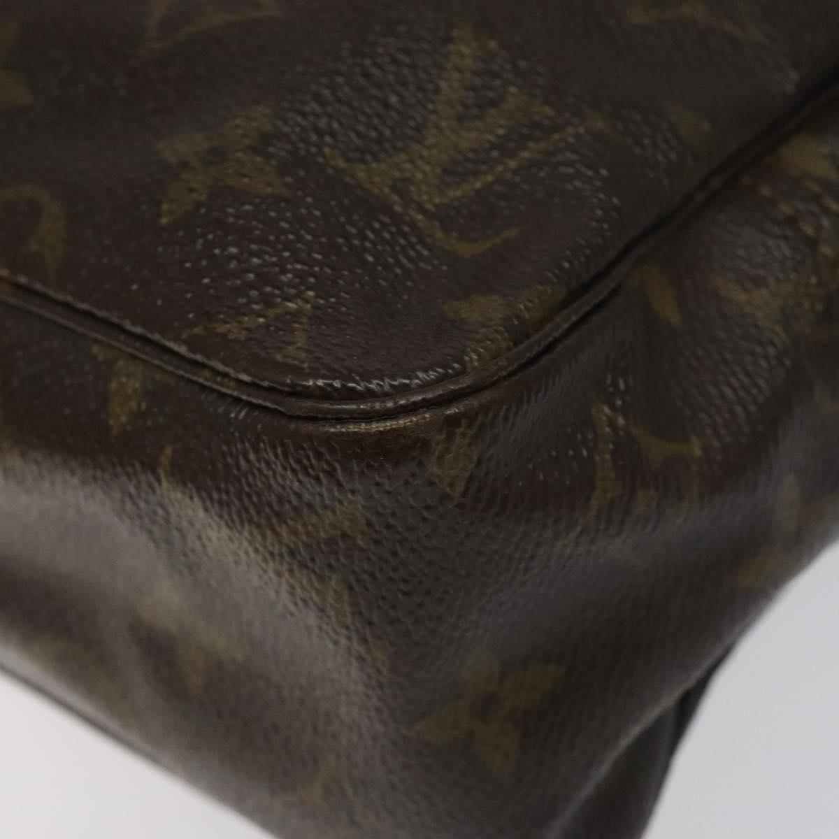 LOUIS VUITTON Monogram Trousse Toilette 28 Clutch Bag M47522 LV Auth 106799