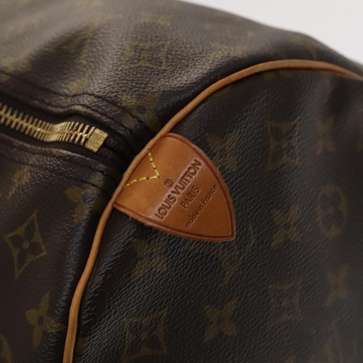 LOUIS VUITTON Monogram Keepall 60 Boston Bag M41422 LV Auth 106913V