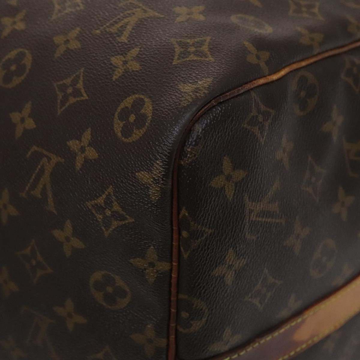 LOUIS VUITTON Monogram Keepall Bandouliere 60 Boston Bag M41412 LV Auth 107049