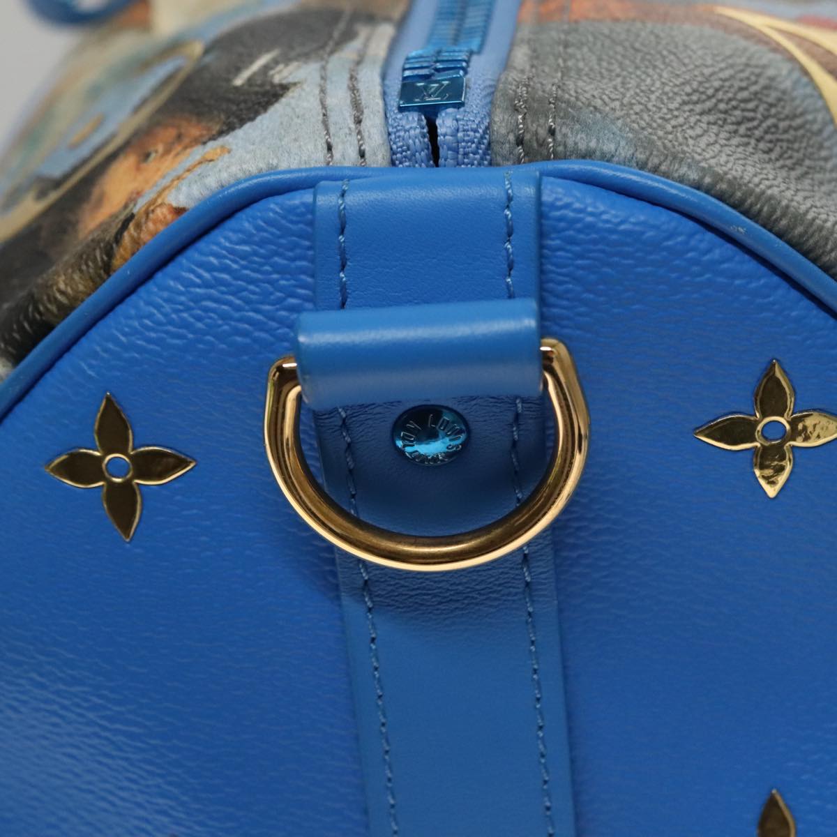 LOUIS VUITTON Masters Collection Keepall Bandouliere 50 Bag M43344 Auth 107059SA