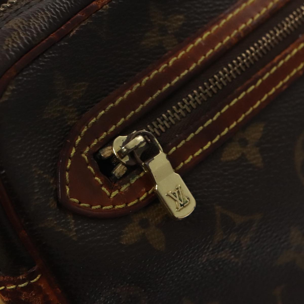LOUIS VUITTON Monogram Marly Dragonne GM Clutch Bag M51825 LV Auth 107129