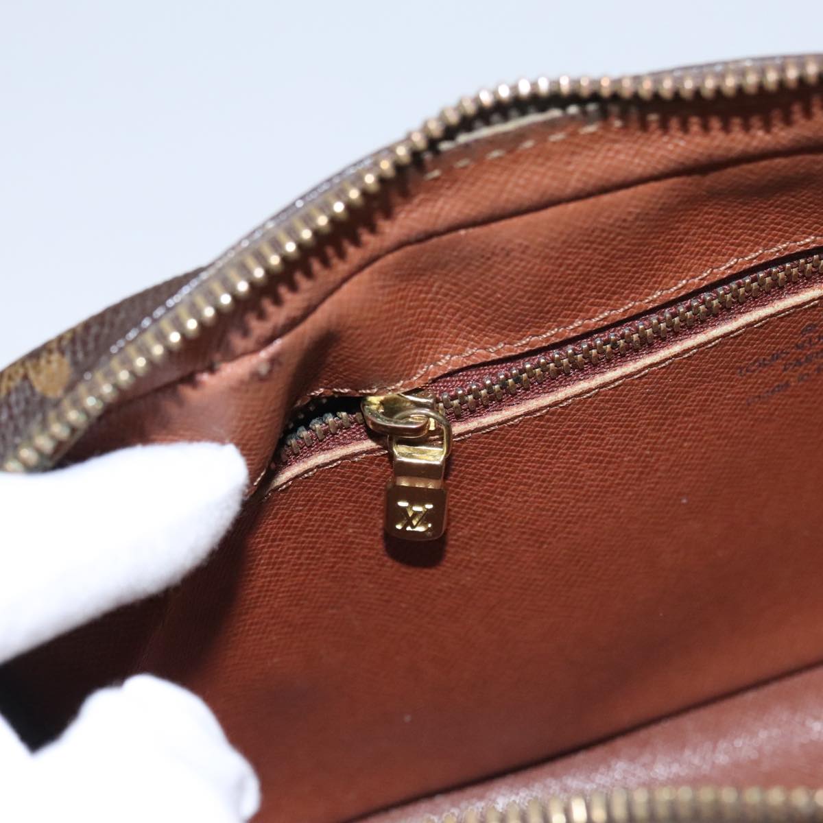 LOUIS VUITTON Monogram Marly Dragonne GM Clutch Bag M51825 LV Auth 107129