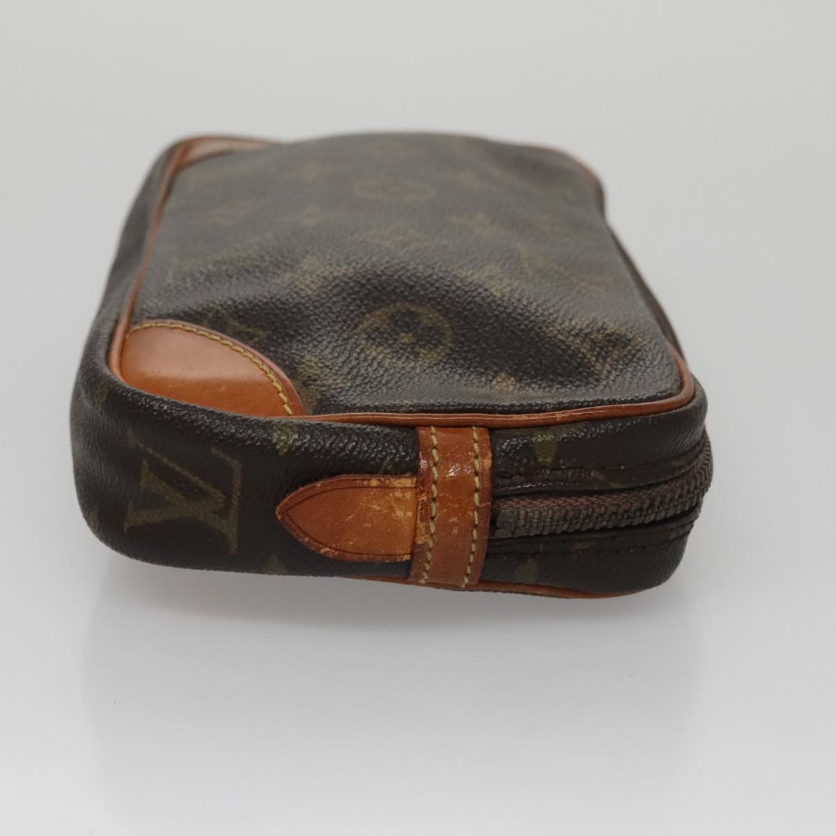 LOUIS VUITTON Monogram Marly Dragonne PM Clutch Bag M51827 LV Auth 107281