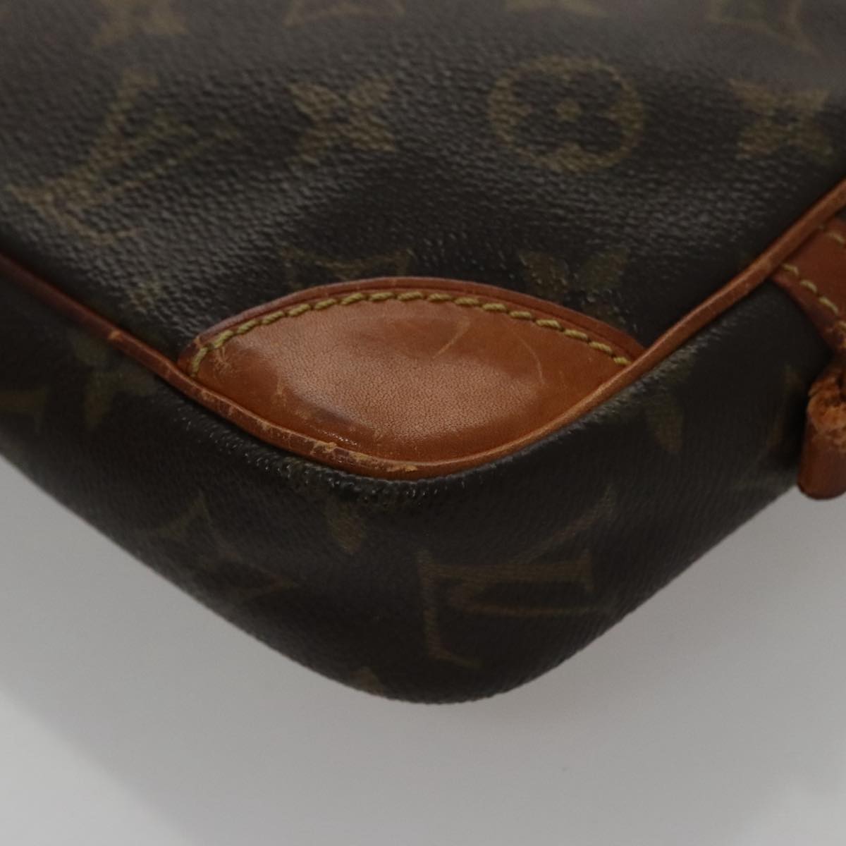 LOUIS VUITTON Monogram Marly Dragonne PM Clutch Bag M51827 LV Auth 107281