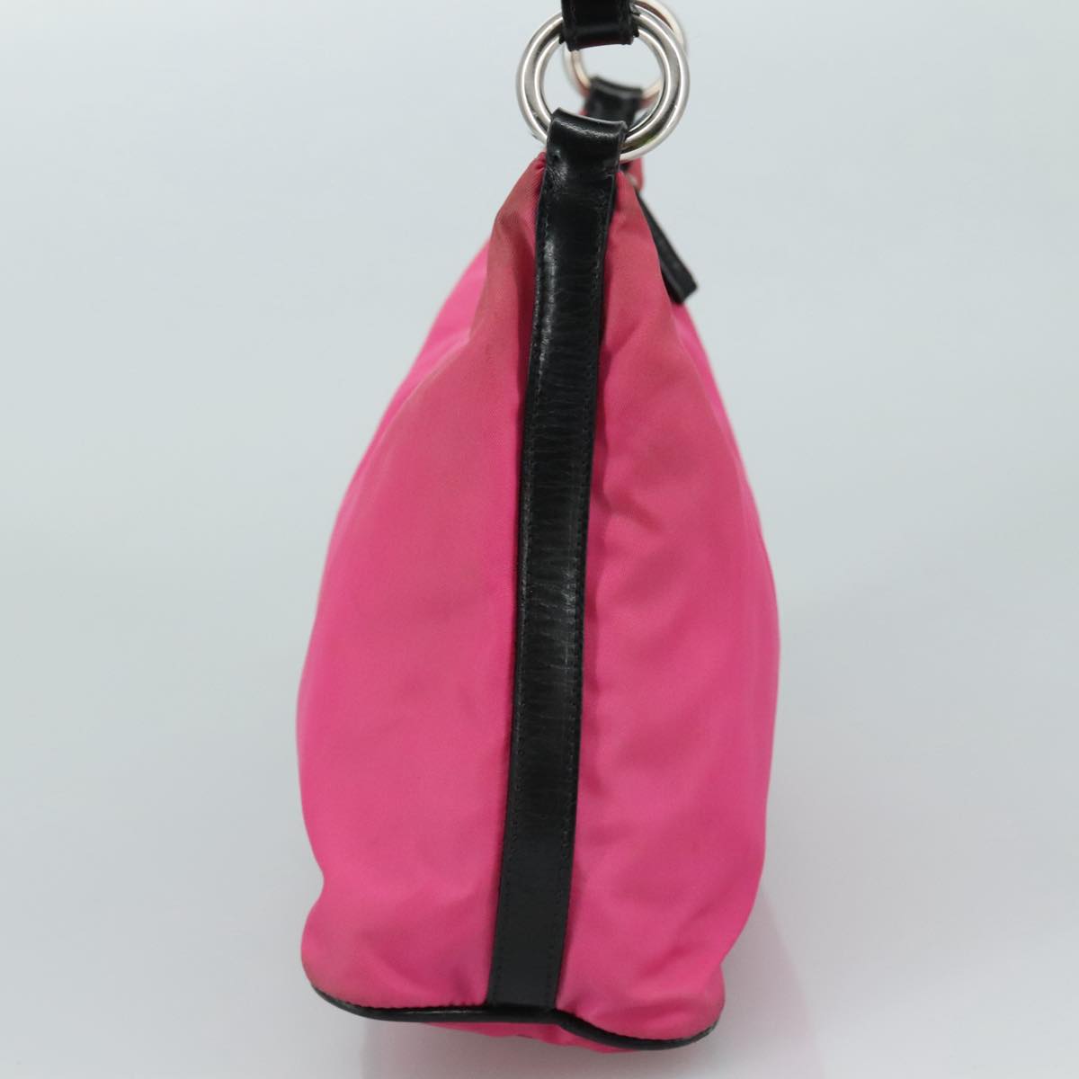 PRADA Shoulder Bag Nylon Pink Auth 107520