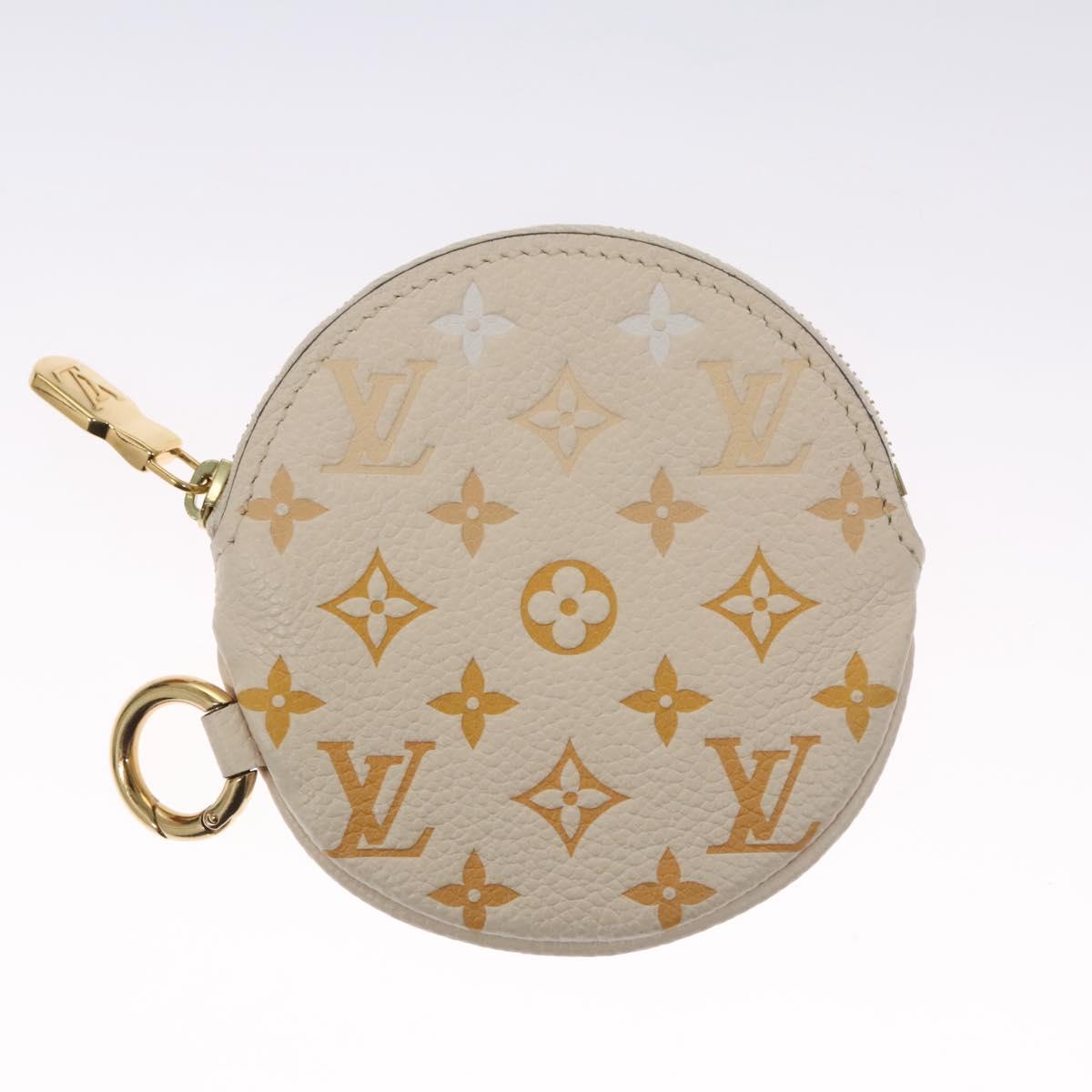 LOUIS VUITTON Monogram Empreinte Pochette Trio Pouch Pink M80407 LV Auth 107585A