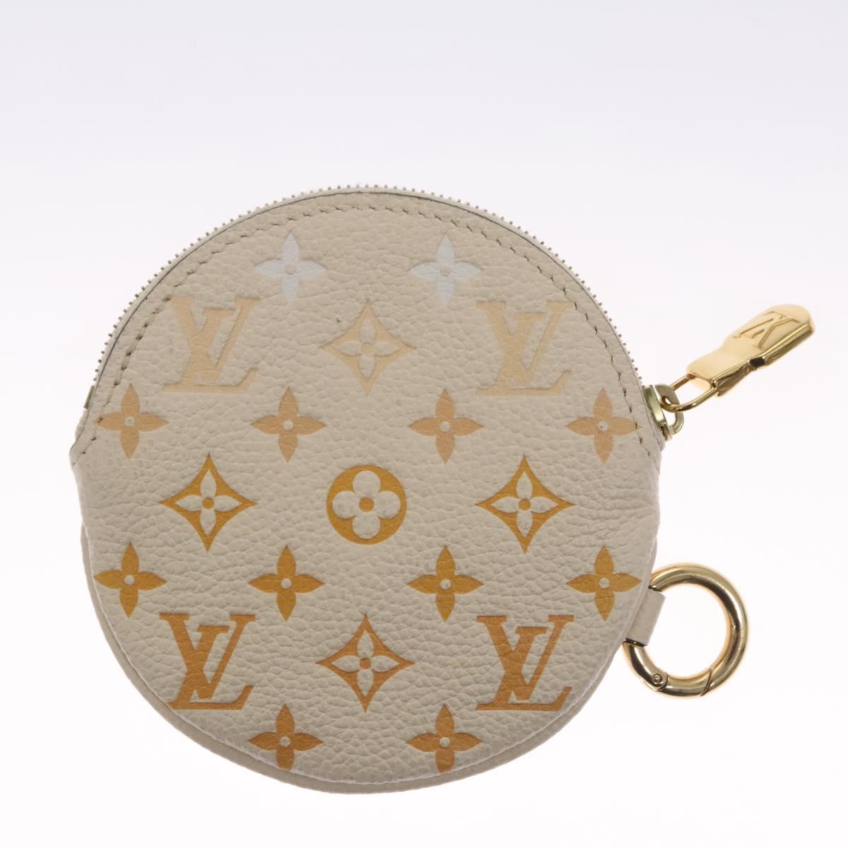 LOUIS VUITTON Monogram Empreinte Pochette Trio Pouch Pink M80407 LV Auth 107585A
