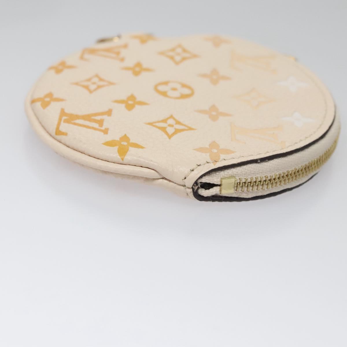 LOUIS VUITTON Monogram Empreinte Pochette Trio Pouch Pink M80407 LV Auth 107585SM