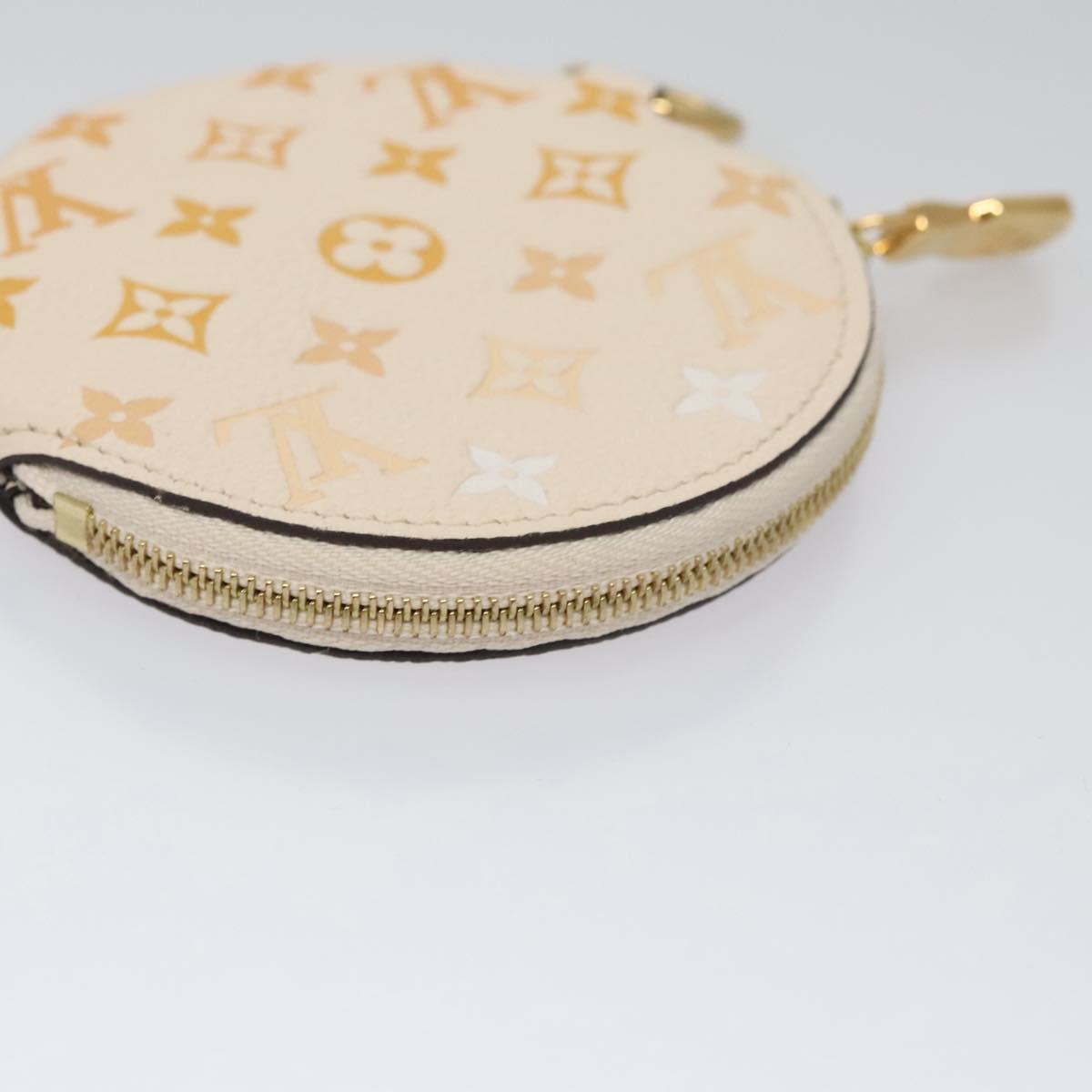 LOUIS VUITTON Monogram Empreinte Pochette Trio Pouch Pink M80407 LV Auth 107585SM