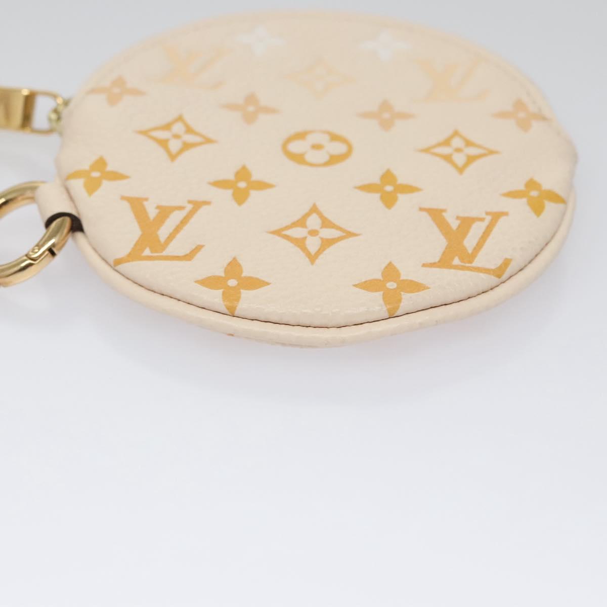 LOUIS VUITTON Monogram Empreinte Pochette Trio Pouch Pink M80407 LV Auth 107585SM
