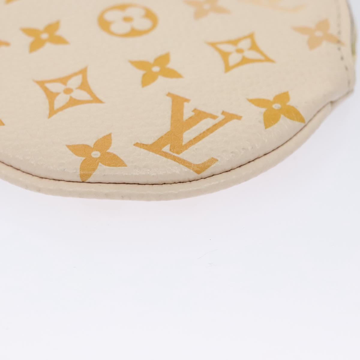 LOUIS VUITTON Monogram Empreinte Pochette Trio Pouch Pink M80407 LV Auth 107585A