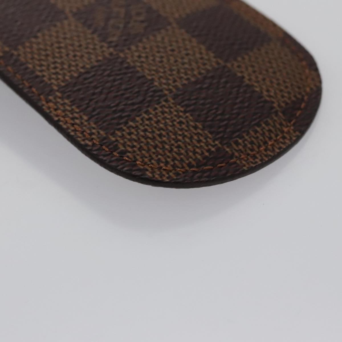 LOUIS VUITTON Damier Ebene Etui Stilo Pen Case SPO LV Auth 107587