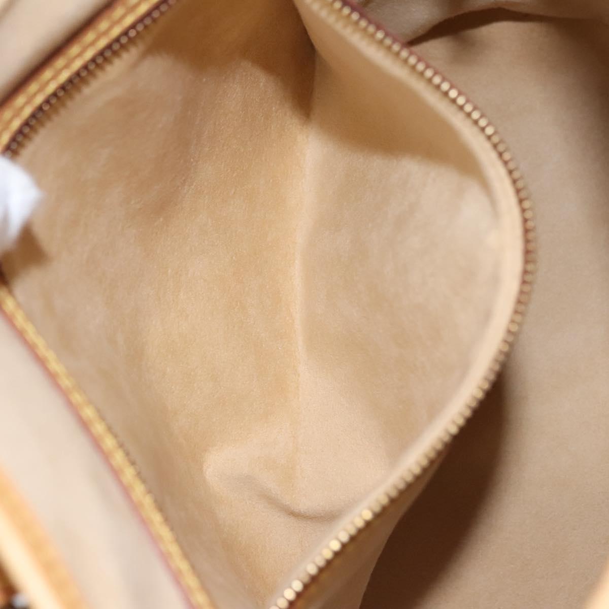 LOUIS VUITTON Nomad Male Ventiem Bag 20th Anniversary Beige M99070 Auth 107591V
