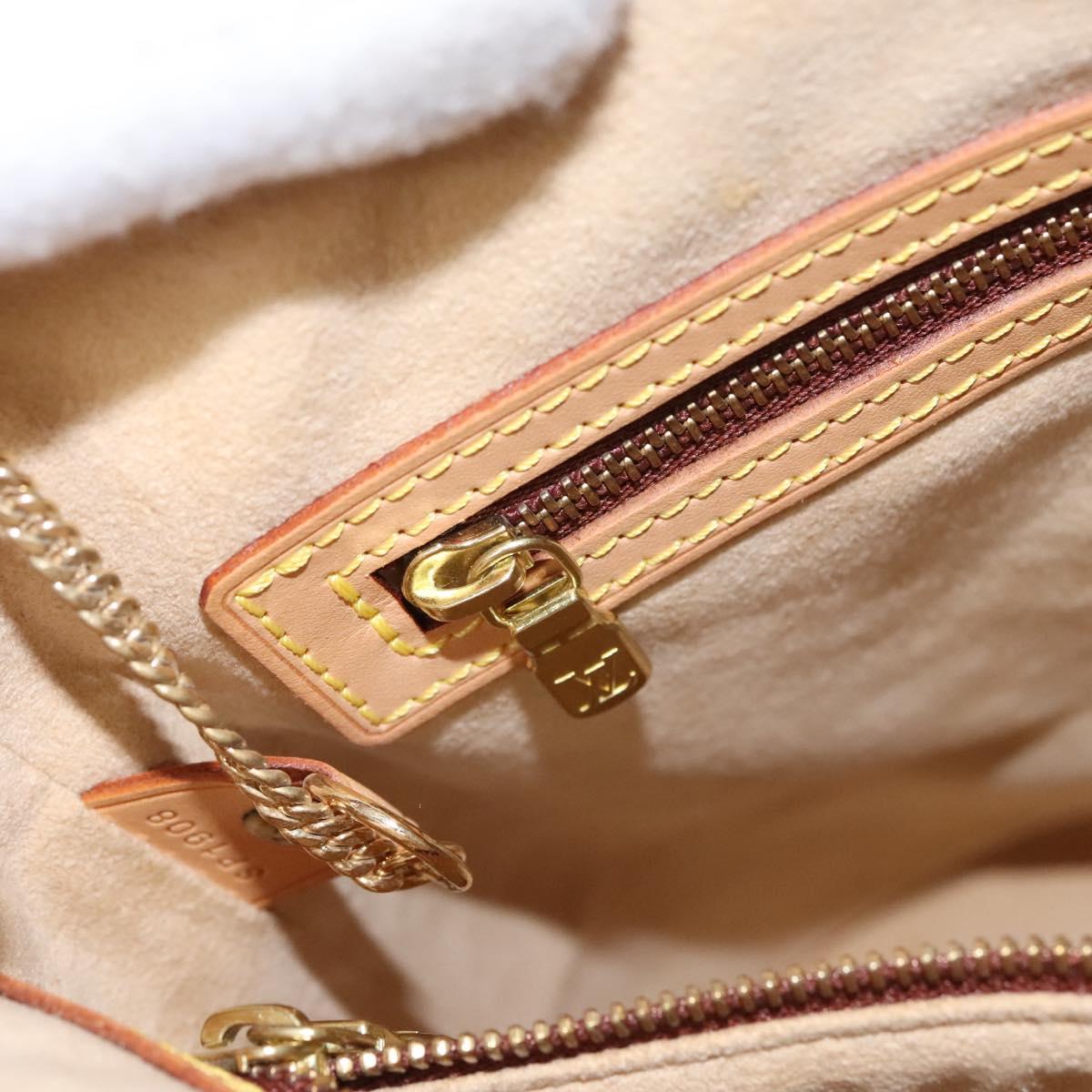 LOUIS VUITTON Nomad Male Ventiem Bag 20th Anniversary Beige M99070 Auth 107591V