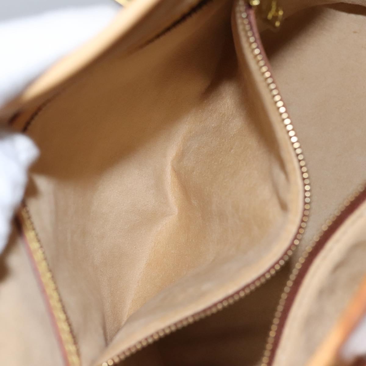 LOUIS VUITTON Nomad Male Ventiem Bag 20th Anniversary Beige M99070 Auth 107591V
