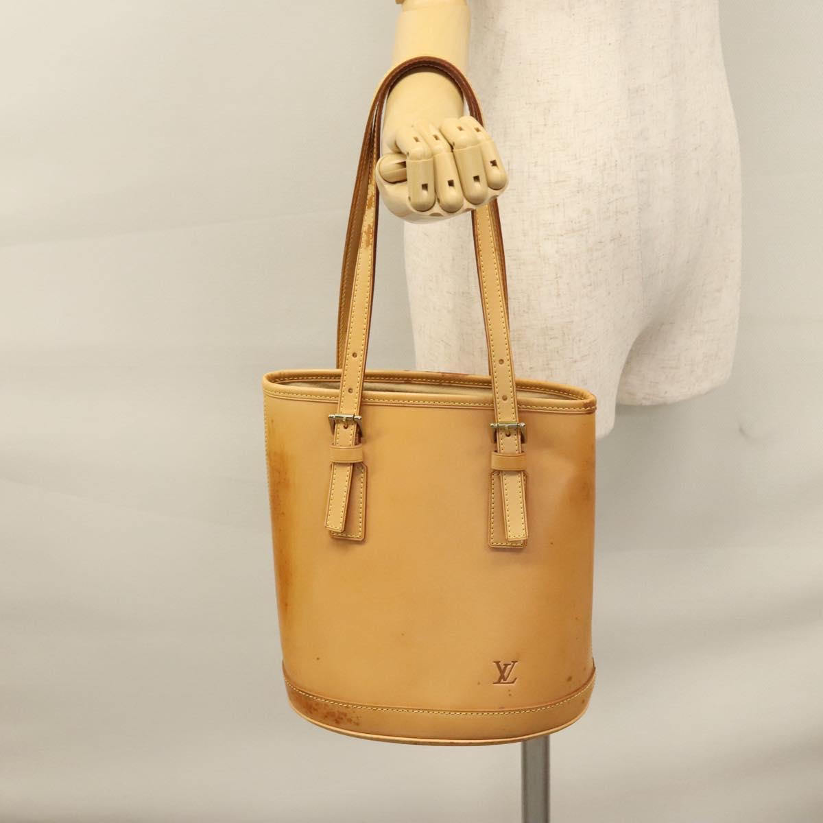 LOUIS VUITTON Nomad Male Ventiem Bag 20th Anniversary Beige M99070 Auth 107591V