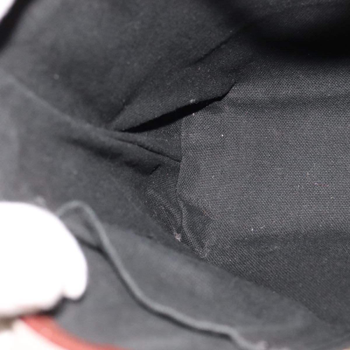 BURBERRY Nova Check Tote Bag PVC Leather Beige Auth 107619