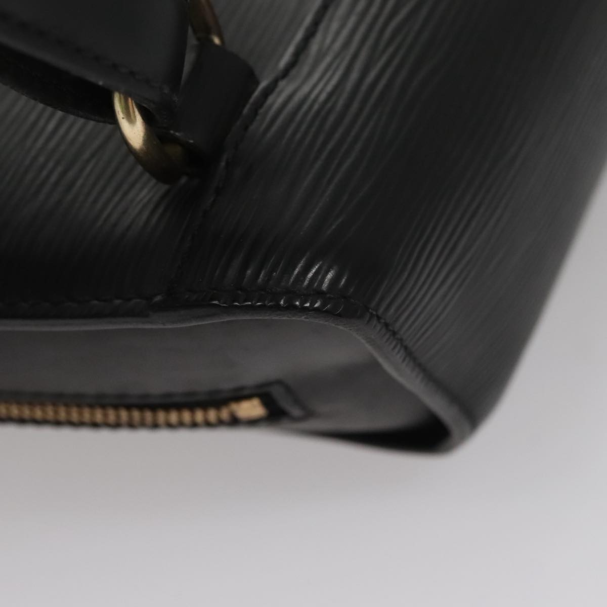 LOUIS VUITTON Epi Mabillon Backpack Black M52232 LV Auth 107676