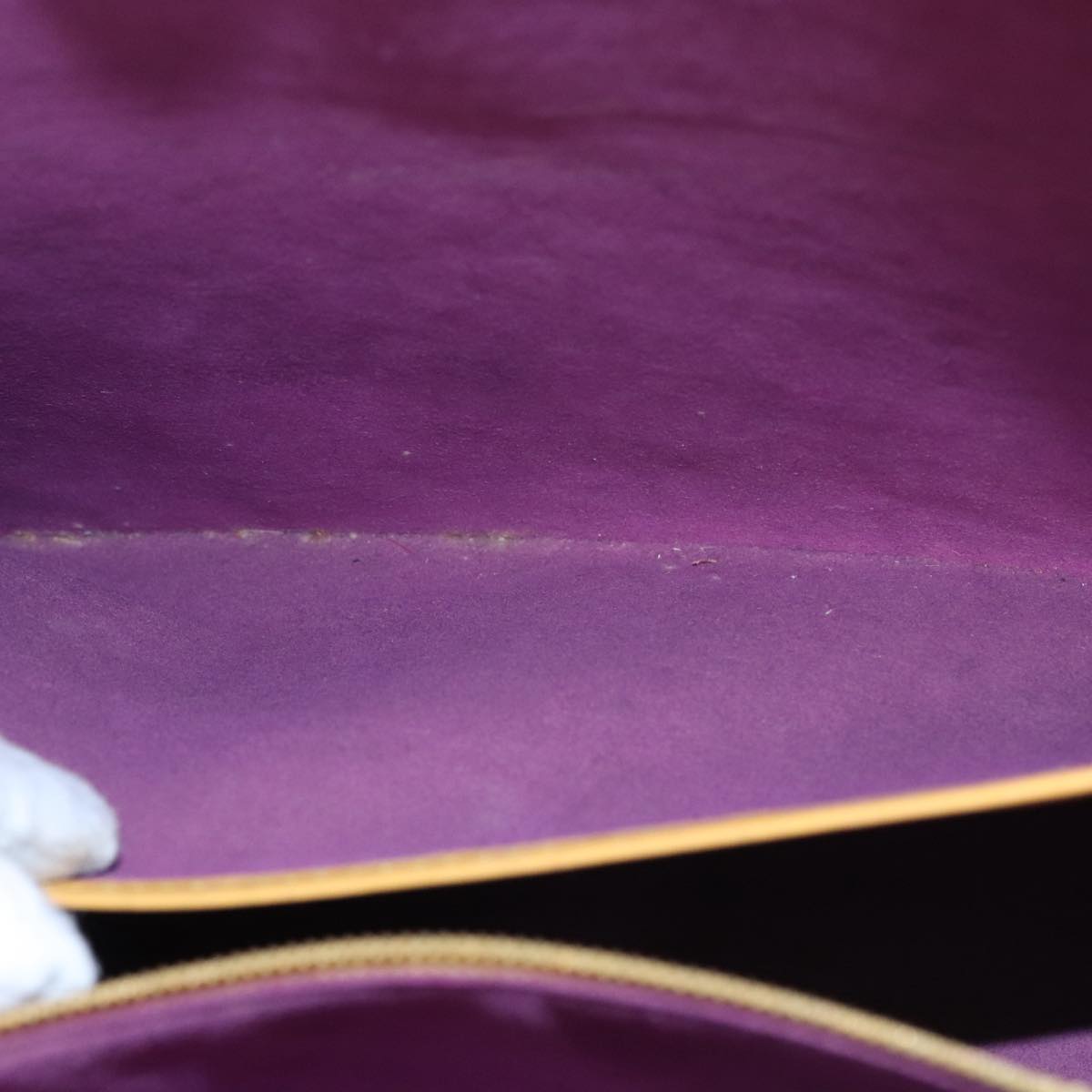 LOUIS VUITTON Epi Lussac Shoulder Bag Yellow M52289 LV Auth 107685