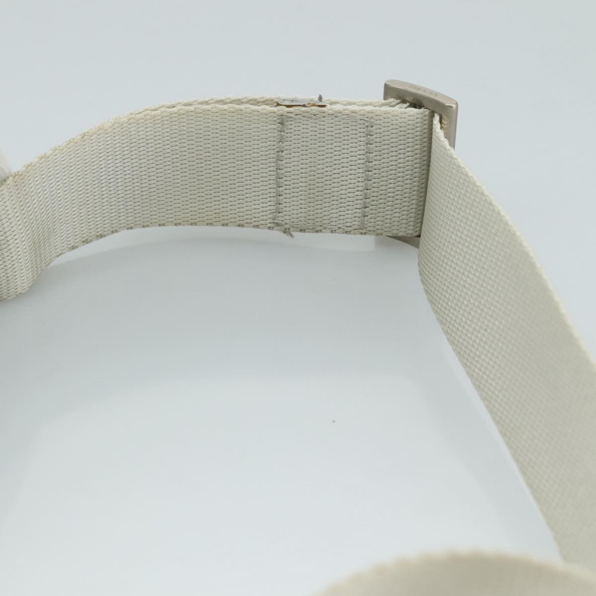 PRADA Shoulder Bag Nylon Light Blue Auth 107715