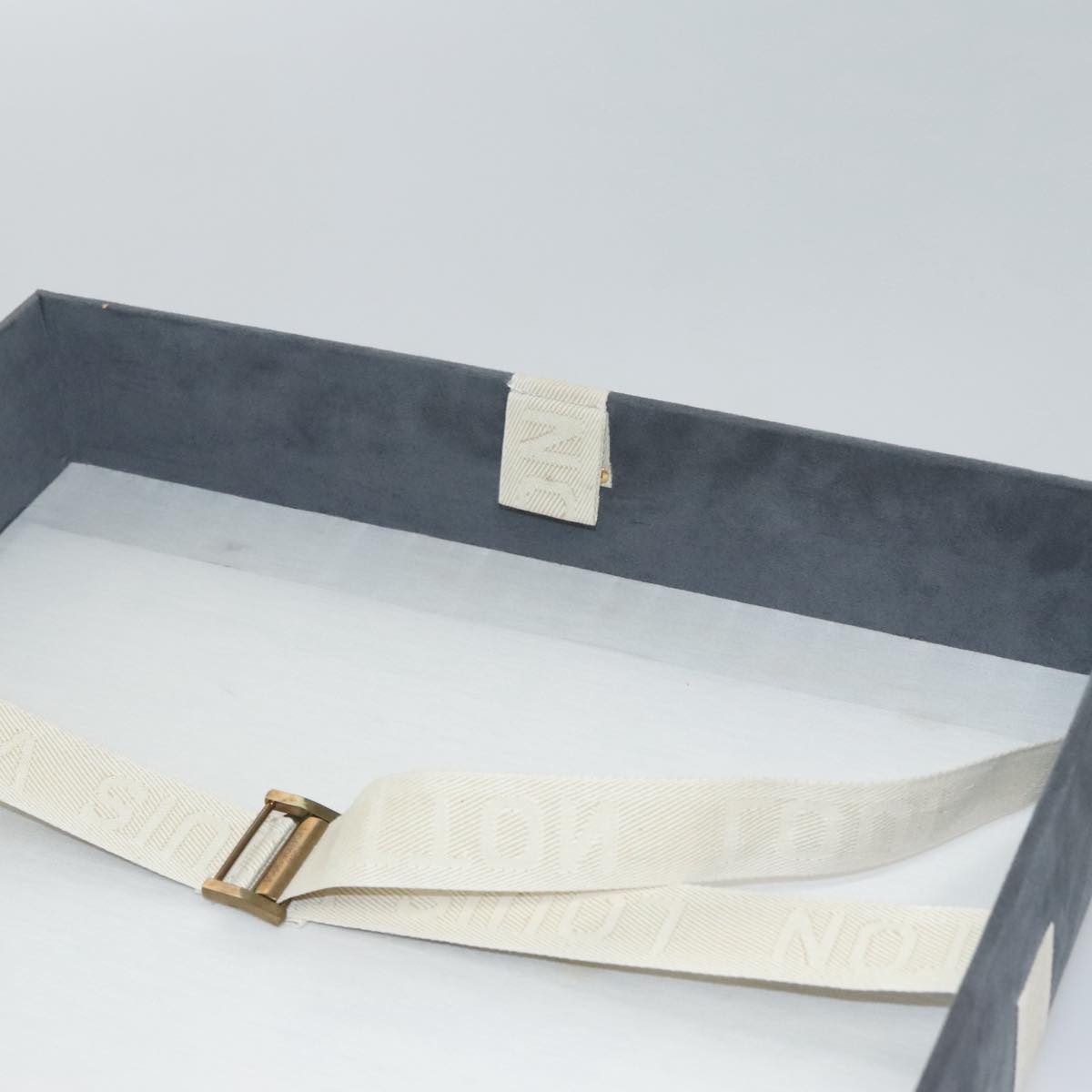 LOUIS VUITTON Epi Alzer 75 Trunk Blue LV Auth 107773SV