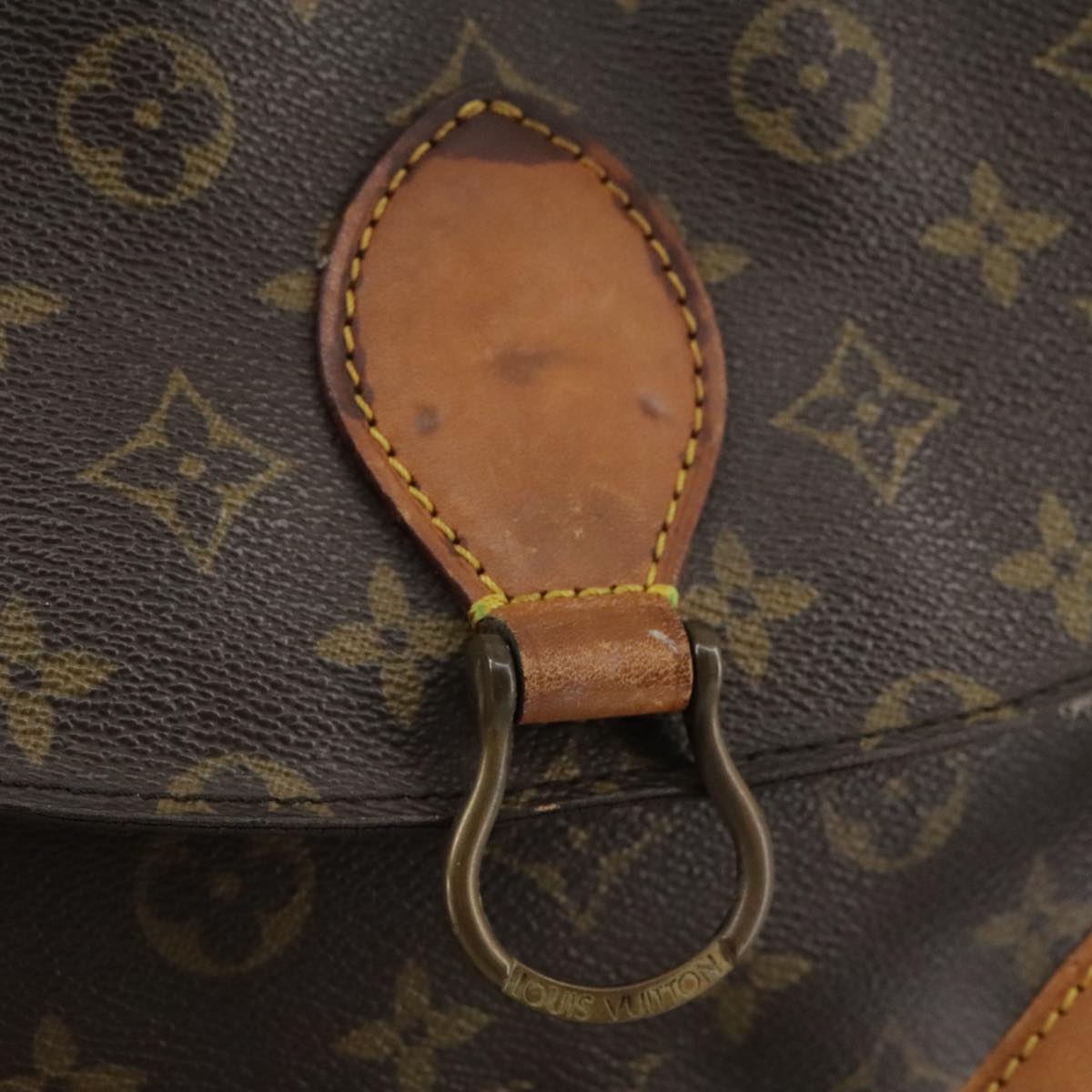 LOUIS VUITTON Monogram Saint Cloud GM Shoulder Bag M51242 LV Auth 108051