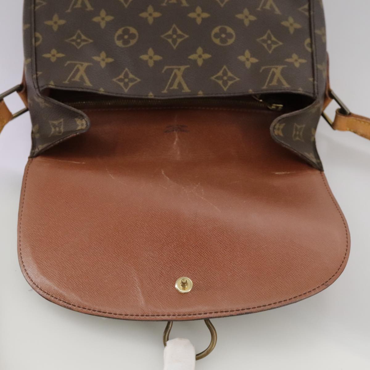 LOUIS VUITTON Monogram Saint Cloud GM Shoulder Bag M51242 LV Auth 108051