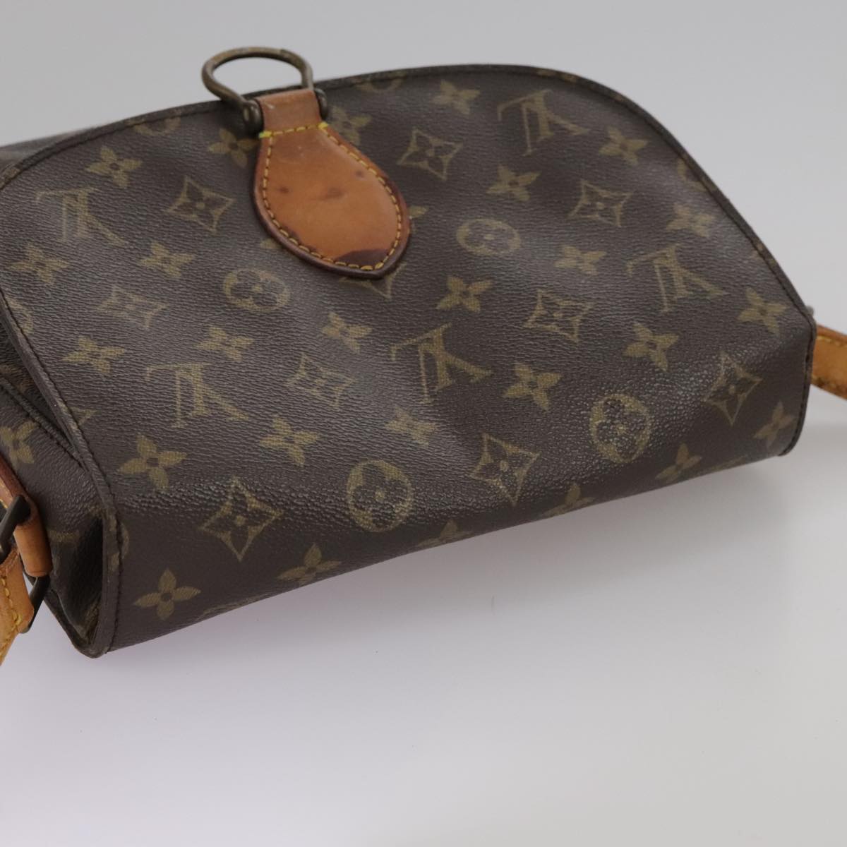 LOUIS VUITTON Monogram Saint Cloud GM Shoulder Bag M51242 LV Auth 108051