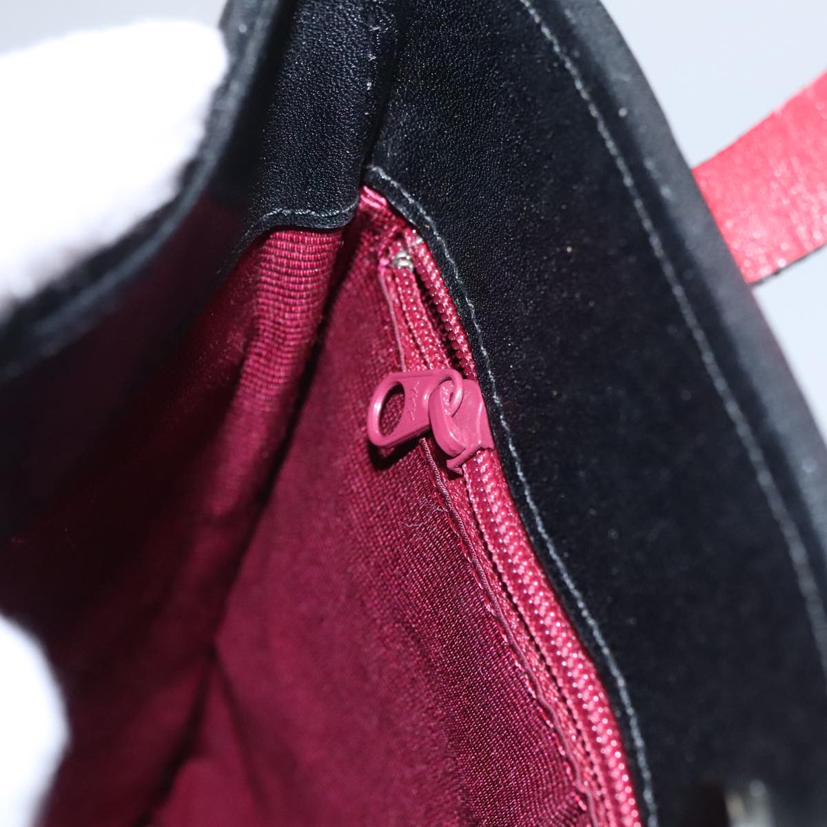 Burberrys Nova Check Blue Label Hand Bag Leather Beige Auth 108087