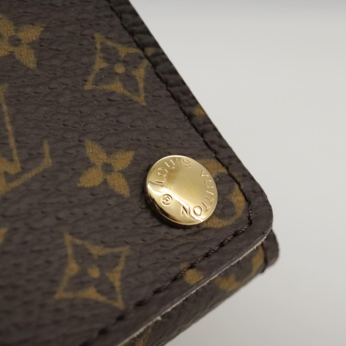LOUIS VUITTON Monogram Jewelry case Jewelry Box LV Auth 108158