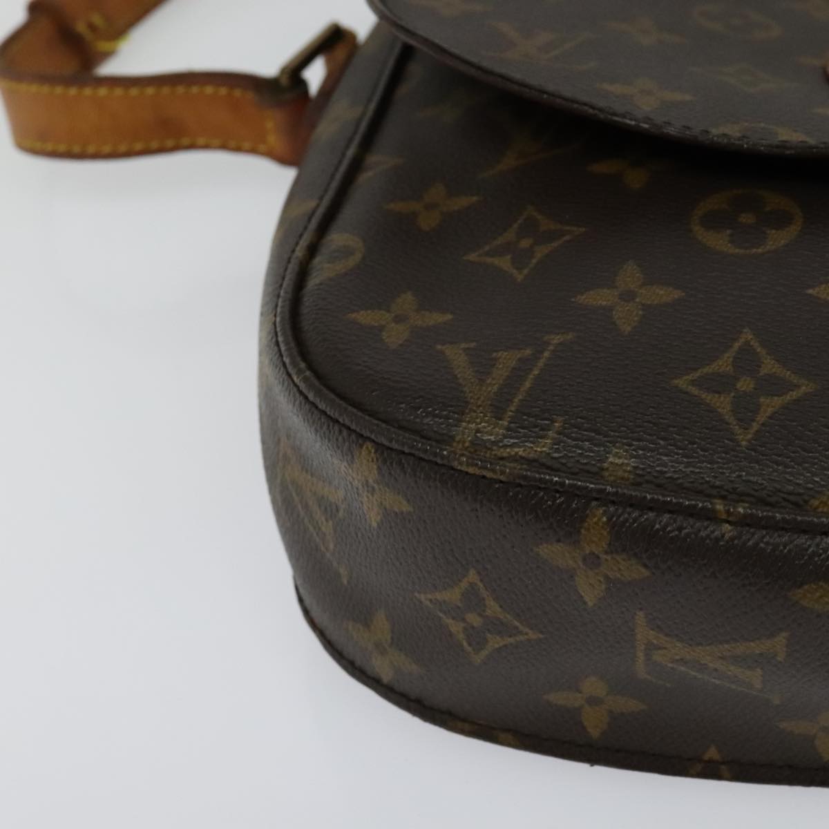 LOUIS VUITTON Monogram Saint Cloud GM Shoulder Bag M51242 LV Auth 108205