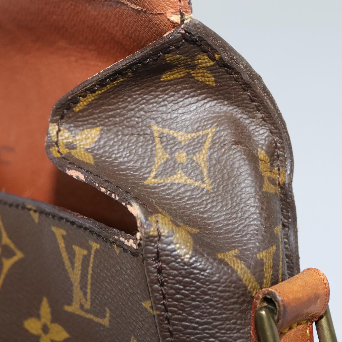 LOUIS VUITTON Monogram Saint Cloud GM Shoulder Bag M51242 LV Auth 108205