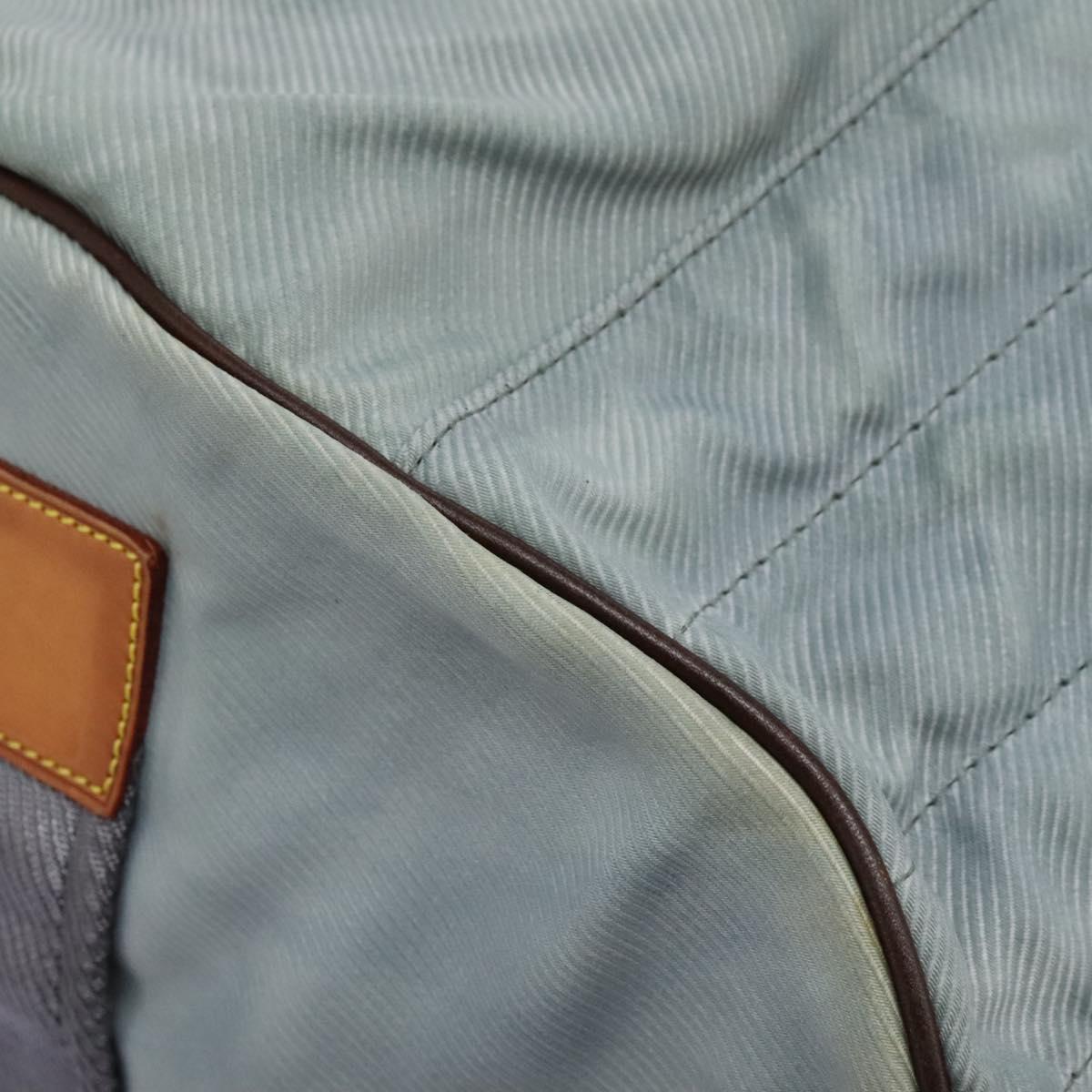 LOUIS VUITTON LV Cup Boston Bag Light Blue LV Auth 108281