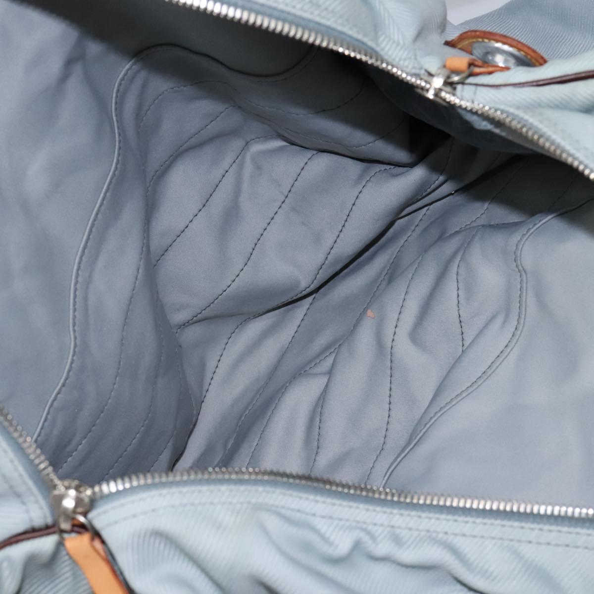 LOUIS VUITTON LV Cup Boston Bag Light Blue LV Auth 108281