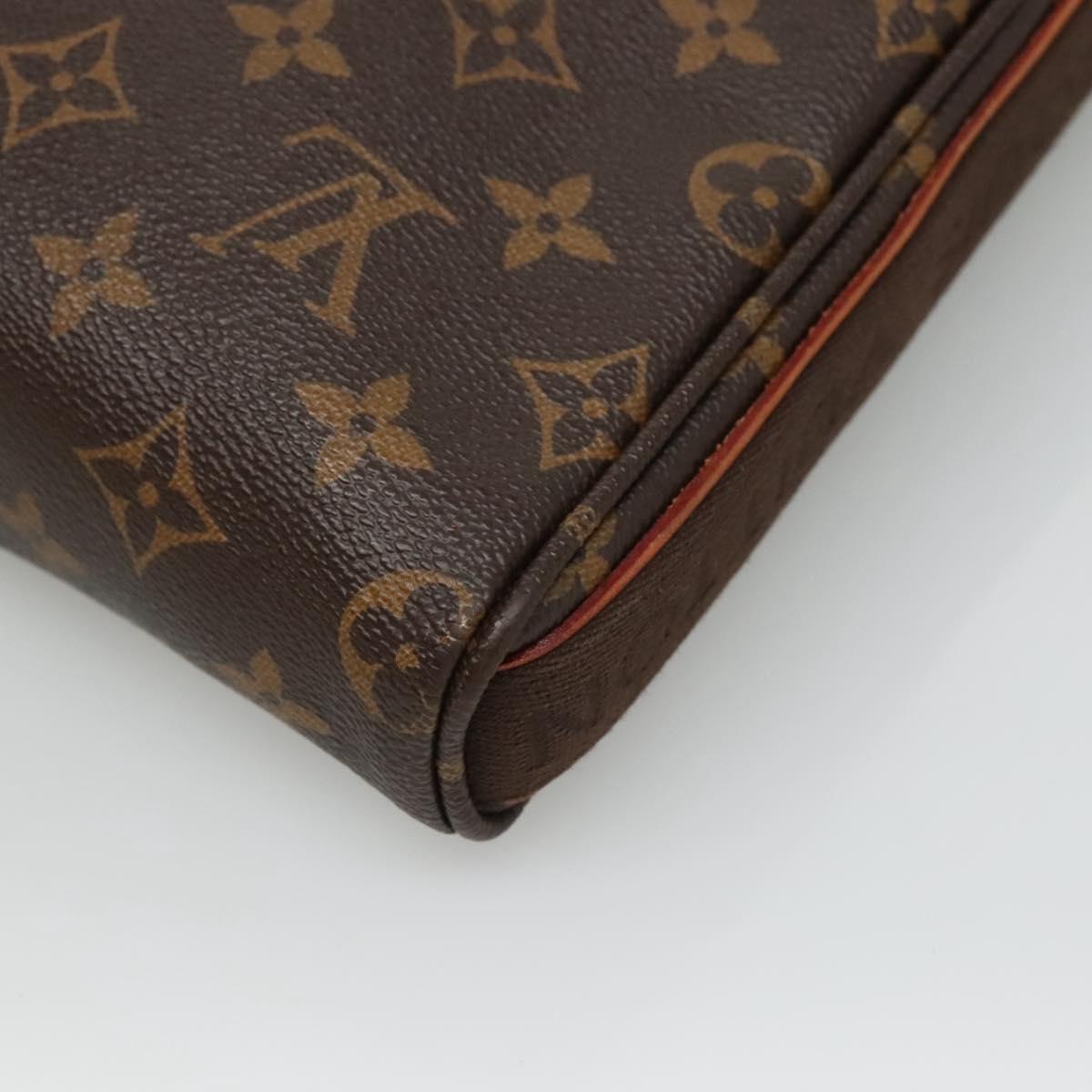 LOUIS VUITTON Monogram Trotteur Beaubourg Shoulder Bag M97037 LV Auth 108297V